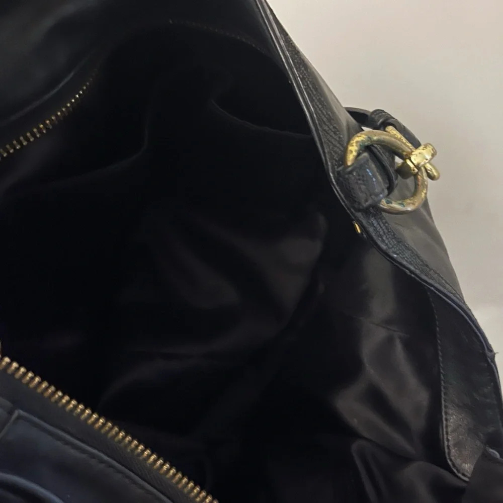 Coach Vintage Alexandra python chain leather satc… - image 9